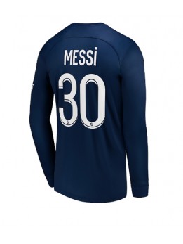 Paris Saint-Germain Lionel Messi #30 Heimtrikot 2022-23 Langarm